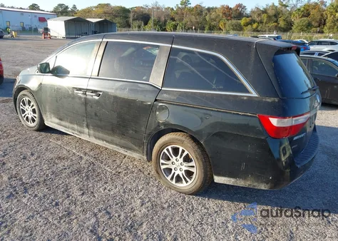 2012 Honda Odyssey Ex-L из США, поврежденный, VIN 5FNRL5H6XCB039737